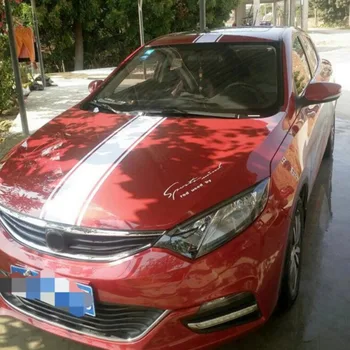 

Car Hood Engine Rally Line Stickers And Decals Car-Styling For Hood Roof Rear Car Trunk