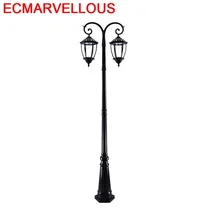 Sokak Lamba Tuinlamp квадратный Farola наружный Светильник Солнечный Плаза светодиодный светильник для бездорожья экстерьер Декор Uliczna уличный светильник