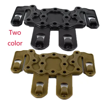 

CS field chest hanging waist hanging interchange board CQC gun cover chest hanging board combat vest chest hanging sleeve