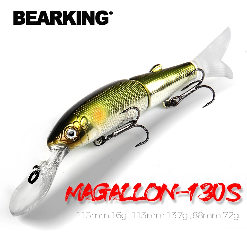 Fishing Lures Bait Minnow Crank BEARKING Magallon Family 113mm 16g 88mm Hot-Model
