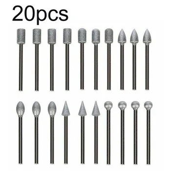 

120 Grit Burr Drill Bits Carving Engraving Cutting Polishing Wood Glass