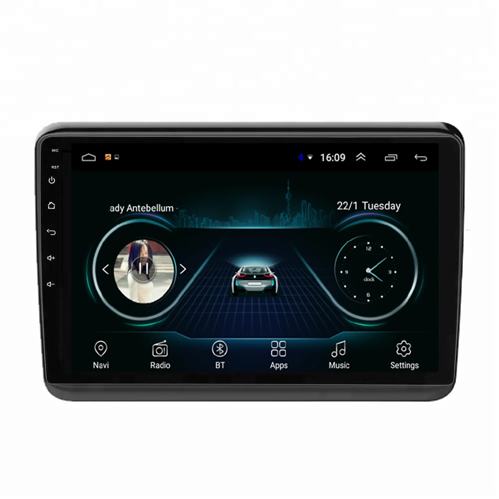 Автомобильная Радио с gps встроенным Wifi Высококачественная музыкальная фронтальная камера карта Микрофон bluetooth для Honda XRV 10," Android 8,1