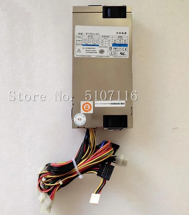 Для ST-300U-AC 1U 300W серверный блок питания будет полностью протестирован перед отправкой