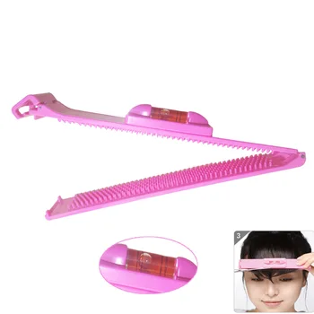 

2pcs/set Fashion DIY Professional Bangs Hair Cutting Clip Comb Hairstyle Typing Trim Tool Factory Price