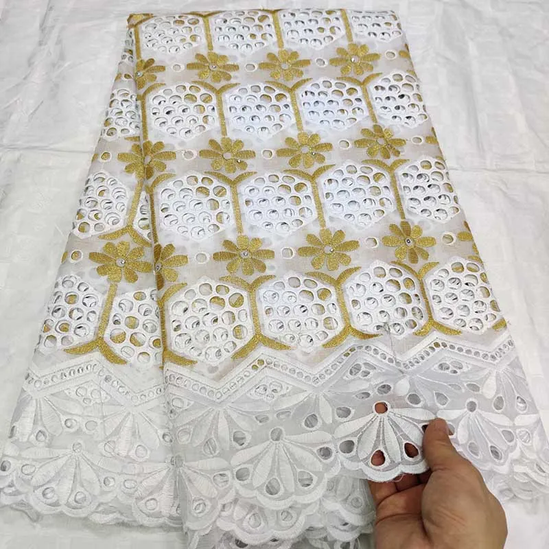 Швейцарская вуаль кружева в швейцарском стиле tissu dentelle белая нигерийская африканская кружевная ткань платья для женщин/мужчин швейцарская Кружевная Ткань 5 ярдов - Цвет: As Picture 3