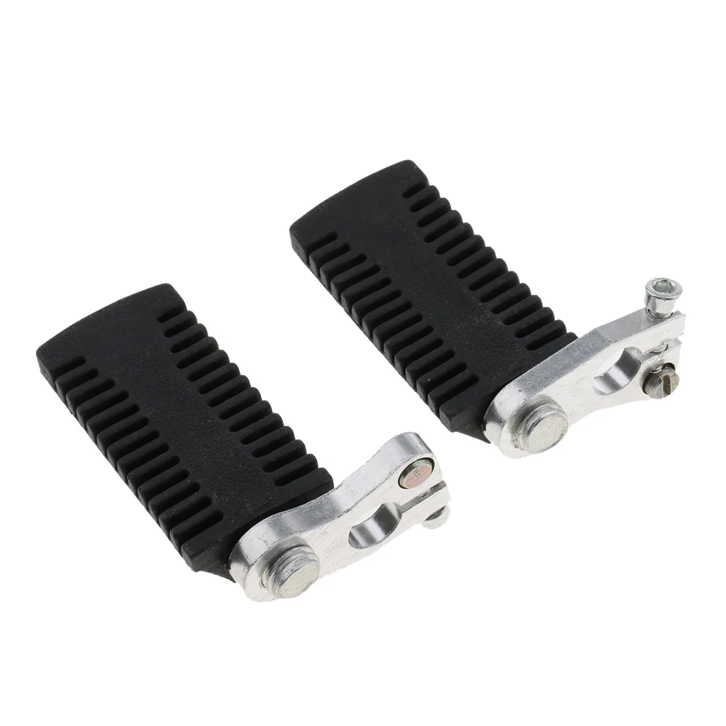 Motorbike ATV Foot Rests Pedals Footpegs 2PCS for 47cc 49cc Mini Pocket Bike motorcycle accessories motorcycle footrests motorcycle foot pedals