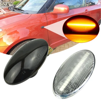 

Blinker Light LED Car Dynamic Side Marker For Suzuki Swift Jimmy Vitara SX4 Alto Turn Signas Flowing Water Light A Pair