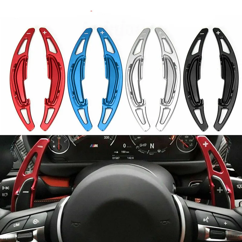 자동차 핸들 시프트 패들 확장 시프터 블레이드, BMW M2 M3 M4 M5 X5M X6M F87 F85 F86 F80 F82 F83 F10 M6 F12 2016 2017