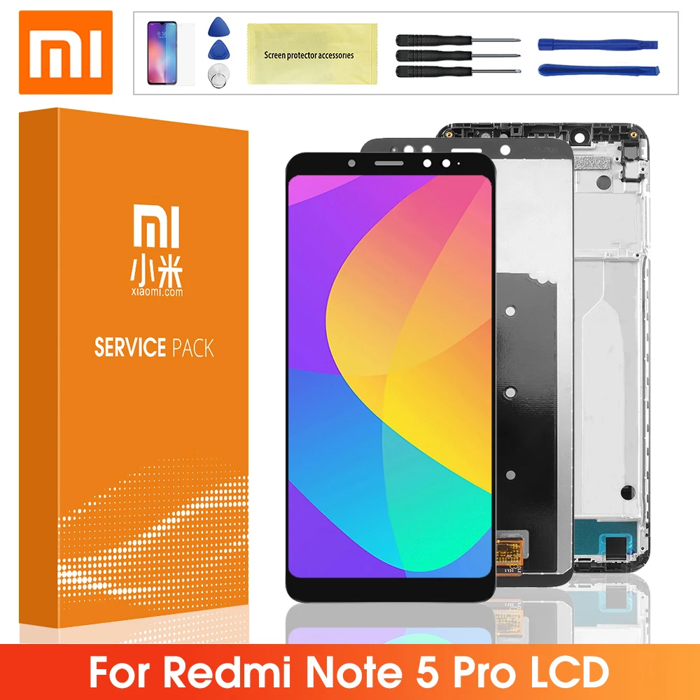 Оригинальный жк дисплей 5 99 дюйма для Xiaomi Redmi Note Pro сенсорный экран дигитайзер в