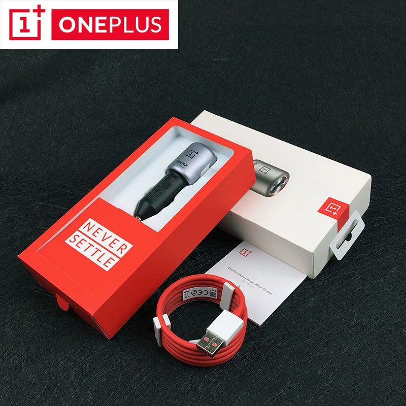

Original Oneplus Warp Charge 30 Car charger 5V 6A MAX 6 A Warp type c cable for Oneplus 7 Pro Normal QC Oneplus 3 3T 5 5T 6 6t 7