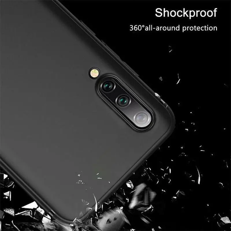 For Xiaomi Mi 9T pro Full Cover Soft TPU Silicone Case Redmi K20 pro 5A 6A 7A Cover Note 8 7 Pro Fine Matte Cases Carcase Coque