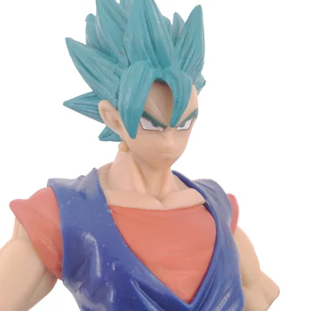 

Dragon Ball Super Saiyan Statue PVC material dragon ball model hand-made Goku-purple model toys Kid surprise gift birthday gift