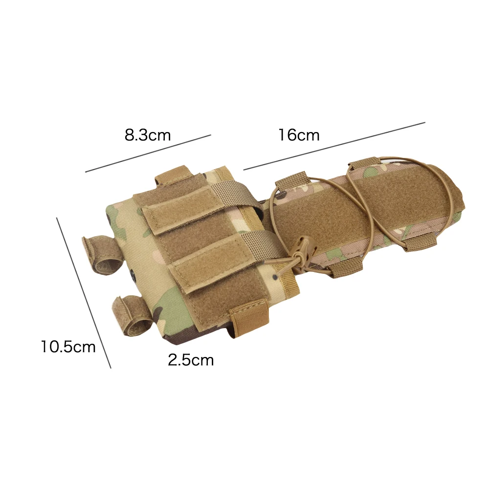 Тактический чехол MK2 чехол для аккумулятора для шлема Камуфляж Охота страйкбол шлем сумки для аккумуляторов аксессуары для шлема EDC чехлы сумка для улицы