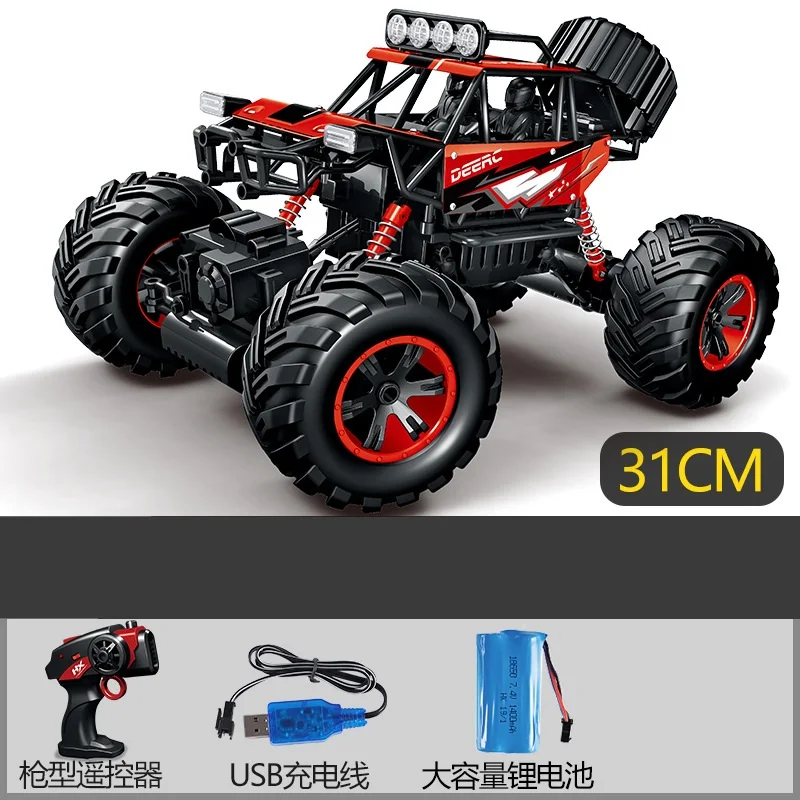 1/14 Радиоуправляемая машина 4WD альпинистская машина 4x4 с двумя моторами, машинка Bigfoot с дистанционным управлением, модель внедорожника, игрушки для мальчиков, детский подарок