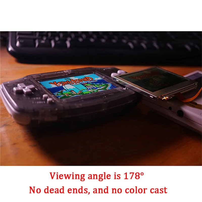 ü IPS LCD ũ  ̺ ũ Ŀ  ü ŰƮ,   꽺 GBA  ܼ