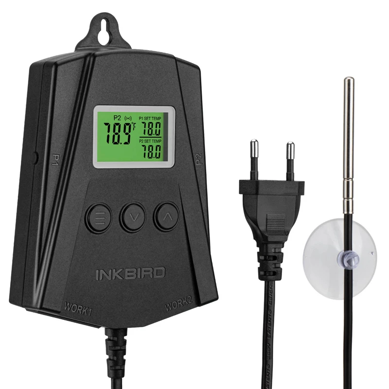 INKBIRD Digital Heater for Terrarium Reptile Thermostat for Heated Mat  Thermal Mat Terrarium Accessories Temperature controller