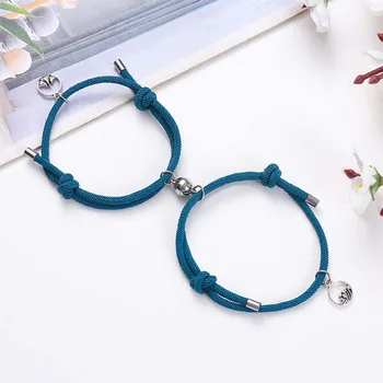 Duck-Blue-couple-magnetic-bracelet