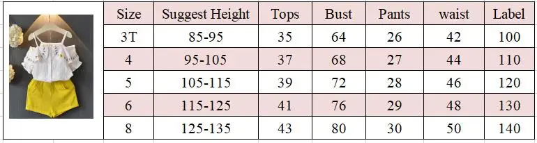 Одежда для девочек 3, 4, 5, 6, 7, 8 лет, топы с открытыми плечами, шорты, детские костюмы, летний комплект одежды для детей, Roupa Infantil Menina