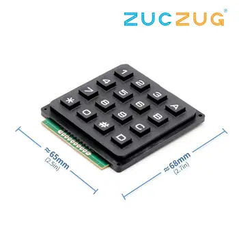 

4 x 4 Matrix Array 16 Keys 4*4 Switch Keypad Keyboard Module for Arduino