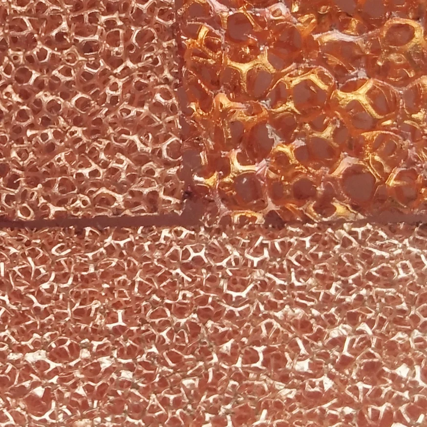 

Customized PPI Copper Foam for Electrode Substrate of Lithium Ion Battery