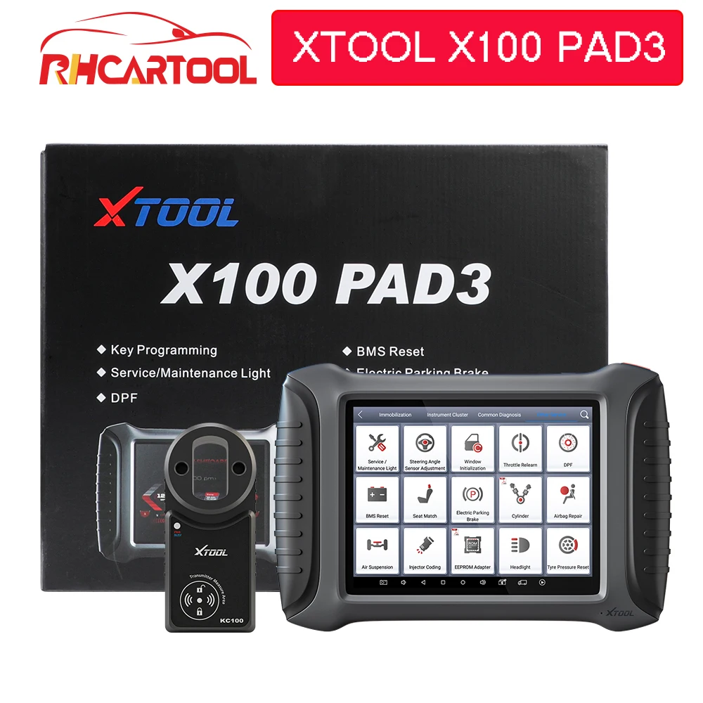 OBD2 Новый XTOOL X100 PAD3 автоматический ключевой программист PAD Elite диагностический