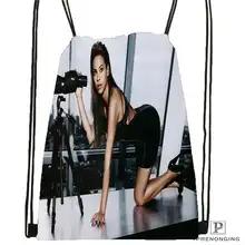 Пользовательские HT_beyonce_jay_z_mona походная сумка на шнурке милый рюкзак для детей(черная спинка) 31x40 см#2018612-01-32