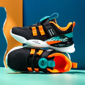 

2020 Hot Casual Young Boy Sneakers Breathable Children Running Shoes Anti Slip Teenage Trainers Brand Kids Boy Sneakers Sport
