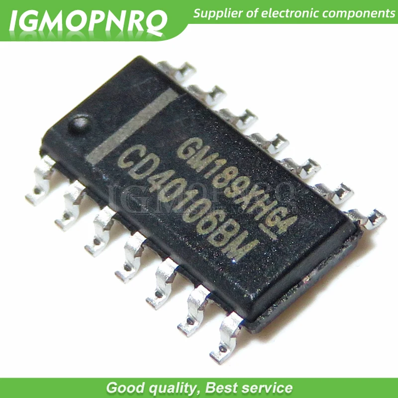 Бесплатная доставка 10 шт./лот CD40106 HCF40106 CD40106BM SOP-14 новый оригинальный | Электронные
