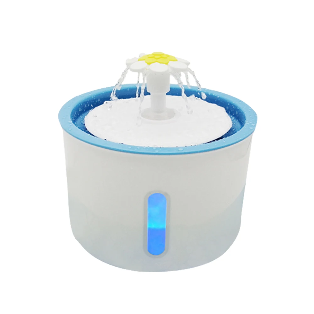 

Cat Water Purifier Dog Water Dispenser LED Light USB Charging Kitten Puppy Drinking Dish Filter Plastic Hygienic Creative