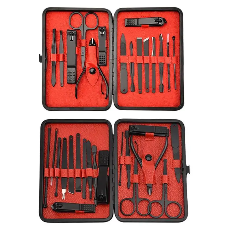 

Stainless Steel Trimmer Scissors Set Portable Fashion Durable Sharpness Not Blunt Nail Clipper Cutter Pedicure Manicure Tools