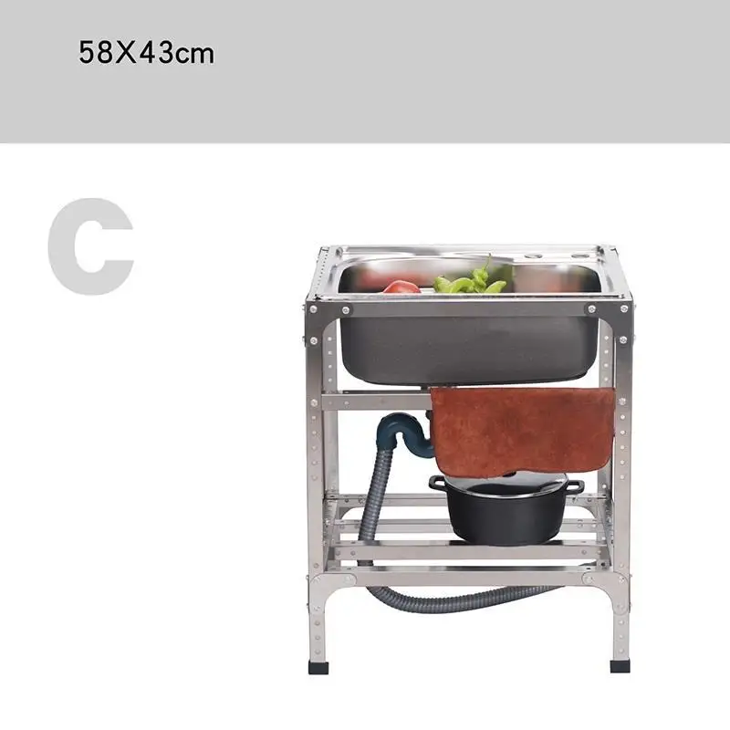 Wasbak Portatil Lavello Cucina Afwasbak Evier Lavandino кухня Lavabo Cuba Pia Cozinha Fregadero De Cocina мойка для овощей - Цвет: Version A