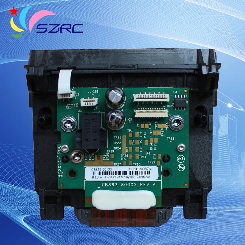 Тесты OK 932 933 932XL 933XL Печатающая головка для hp 6060e 6100 6100e 6600 6700 7110 7600 7510 7512 7610 7612 печатающая головка