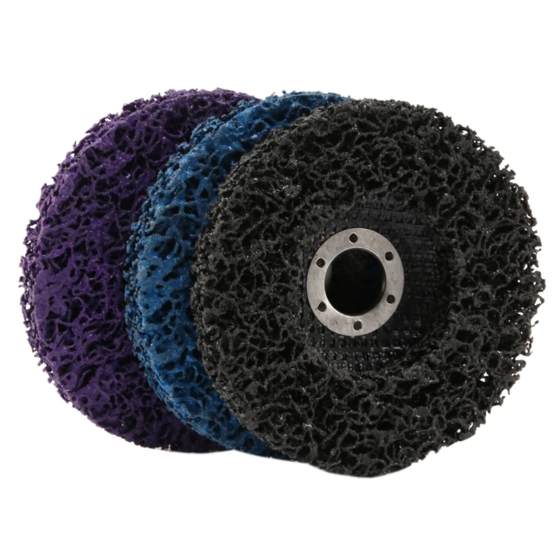 3 Pcs Paint Stripping Disc Wheel Rust Stripper Strip Discs for 125mm
