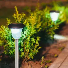 Уличный светодиодный светильник на солнечной батарее, светильник-столб, IP67 водонепроницаемый светильник для патио, сада, двора, улицы, дорожный светильник