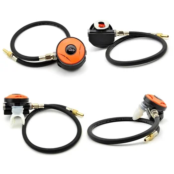 

Best! 2nd Stage Diving Mouth Bite Scuba Breathing Regulater Adjustable Explorer Diving Pressure Reducer Respirator