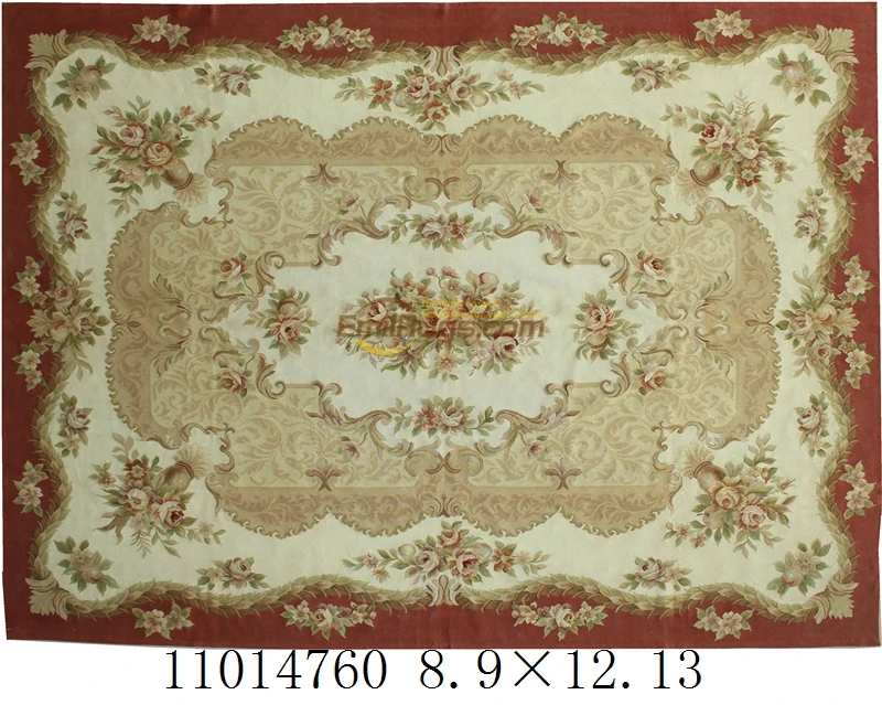 11014760 french aubusson carpets Handmade Floor For Bedroom Square Knitting s - Цвет: 11014760
