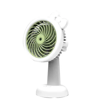 

Spray Shaking Head Desktop Small Fan Usb Charging Student Dormitory Small Electric Fan Mini Electric Fan
