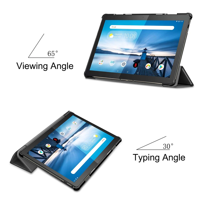 Чехол для Lenovo Tab M10 10 1 ТБ X605F TB X605L тонкий магнитный складной чехол подставка из
