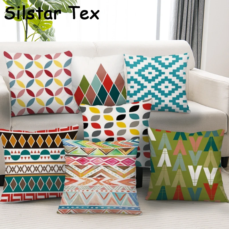 Silstar Tex Новый чехол для подушки с геометрическим рисунком Алмазный s осени