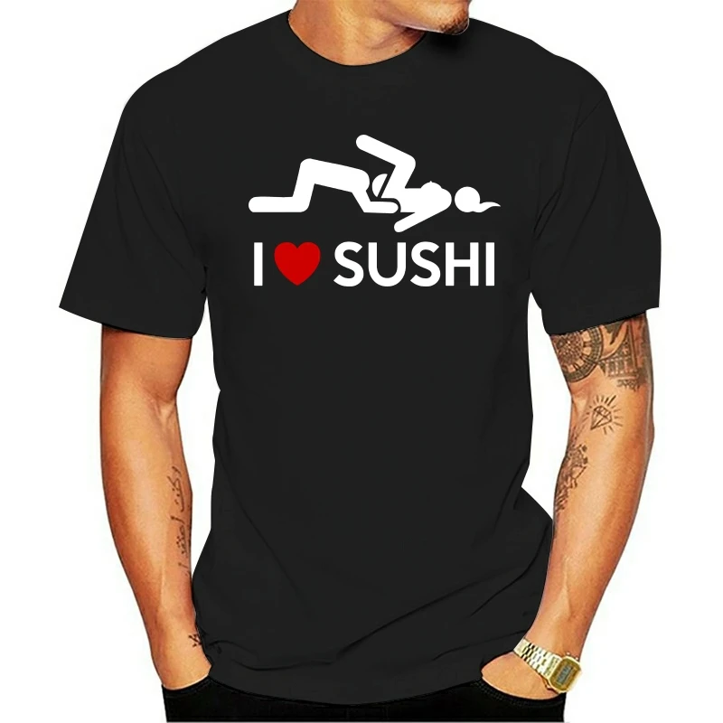 

T-shirt Personalizzata I Love Sushi