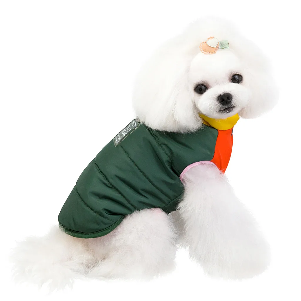 Army Green "Ocardian" для собак модная одежда ярких цветов Pet Костюмы; сезон осень-зима; дышащие кошек щенок Утепленная одежда куртки для собак пальто - Цвет: Army Green
