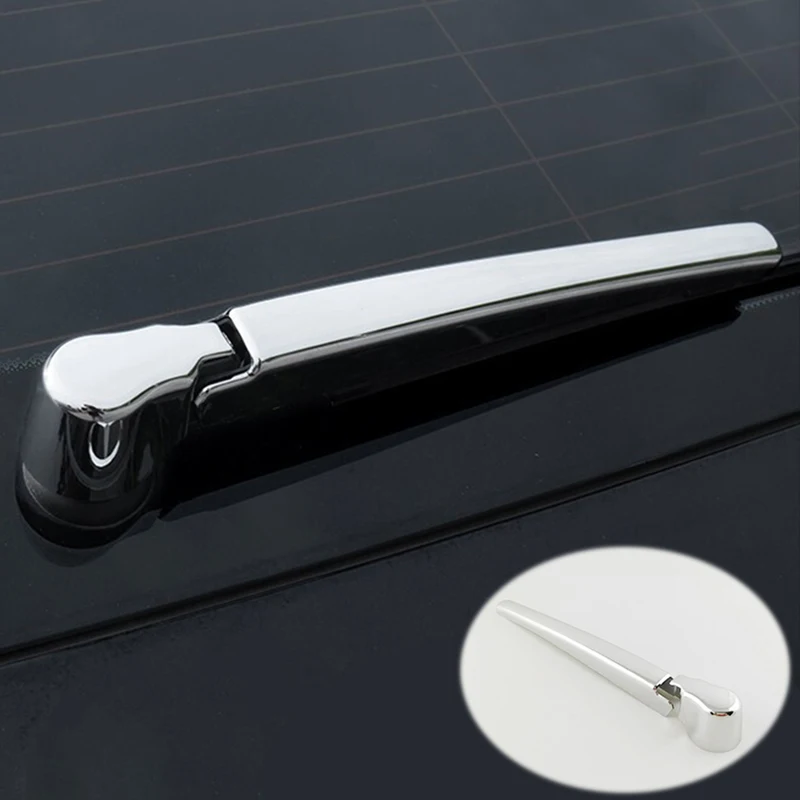 

ABS Chrome For Mercedes Benz GLC 2016-2018 car rear Wiper strip cover trim car exterior Accessories decoration Stickers 2pcs