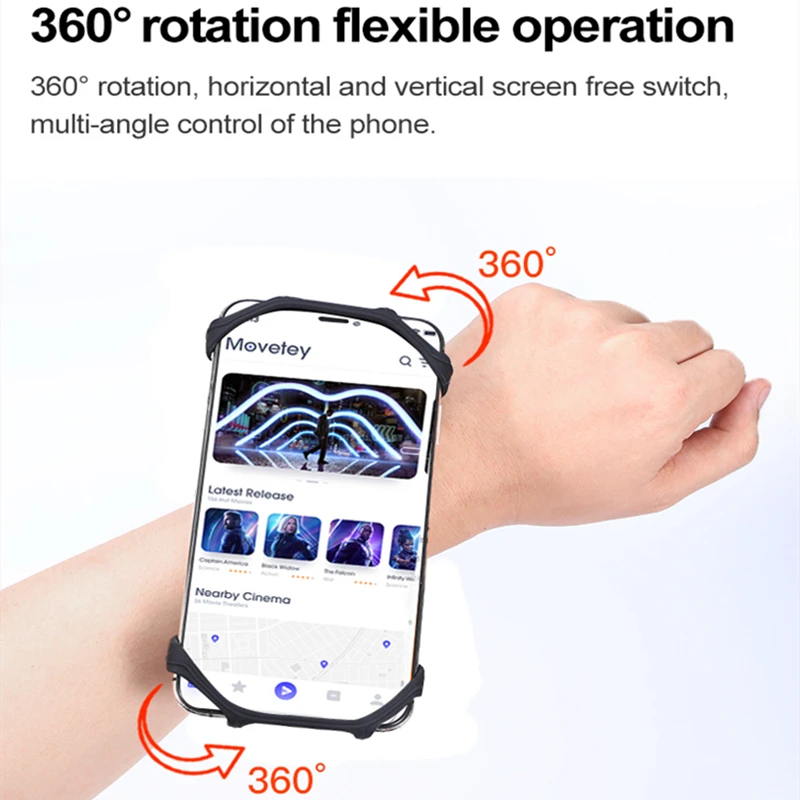 Running Armbands Mountaineering Riding Navigation Mobile Phone Holder Arm Iphone Samsung Fitness Arm Bag Sports Armband WristBag