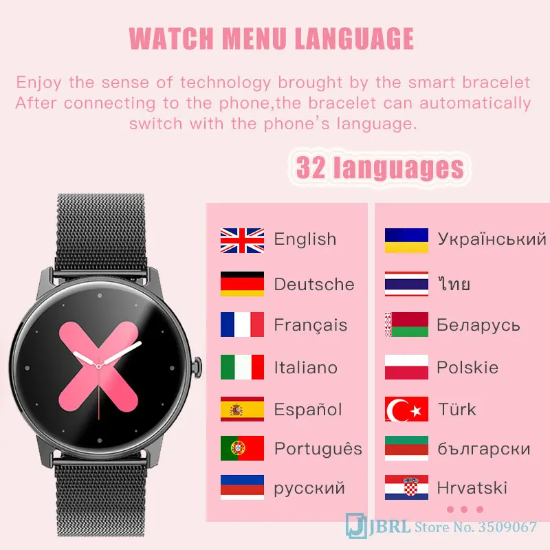 Новинка женские Смарт часы электронные смарт для Android IOS фитнес трекер