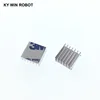 10pcs Computer Cooler Radiator Aluminum Heatsink Heat sink for Electronic Chip Heat dissipation Cooling Pads 14*14*6mm ► Photo 2/6