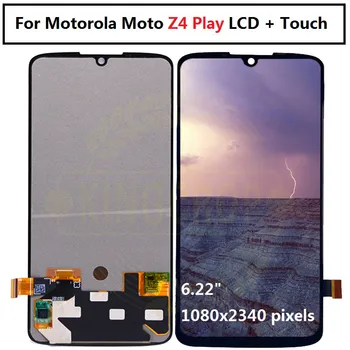 

For Motorola Moto Z4 Play LCD Display Touch Screen Digitizer Assembly For Moto Z4play LCD Display z4 play lcd Free Shipping