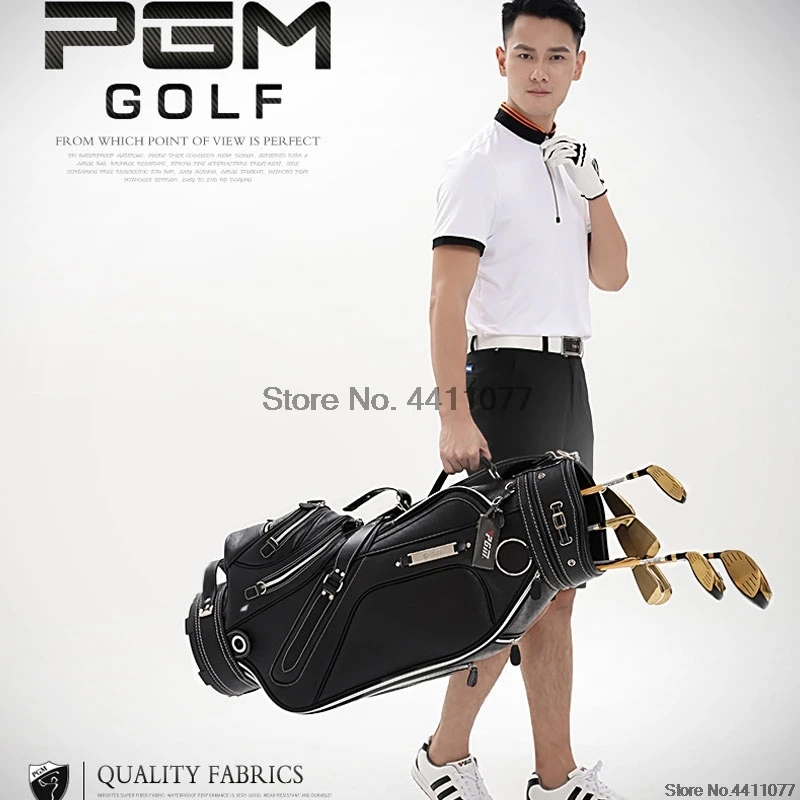 Pgm Портативный Гольф стандартный мешок водонепроницаемый гольф клуб набор сумки с подставкой 13 розеток Открытый путешествия посылка D0083