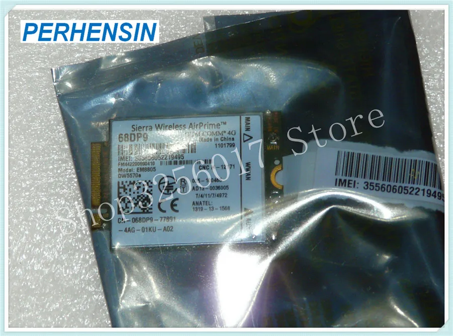 DELL SIERRA AIRPRIME EM8805 DW5570e 4G WWAN  CARD 68DP9 FOR Venue 11