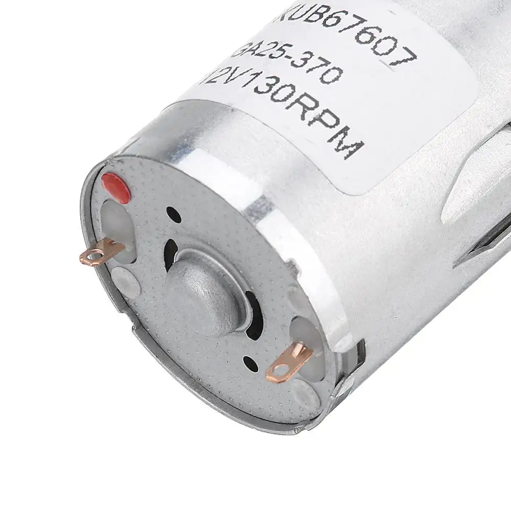 Machifit 25GA370 DC 12V микро редуктор 25 мм удлинитель вала мотор-редуктор для умной бытовой техники