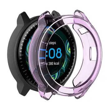 

Anti-scratch TPU Transparent Skin Protective Frame Prevent Scratches Oil Fingerprints Collisions for Garmin Vivoactive 3 Music